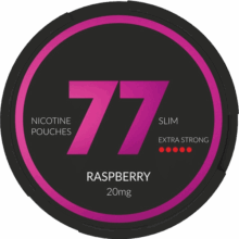 77 POUCHES Raspberry