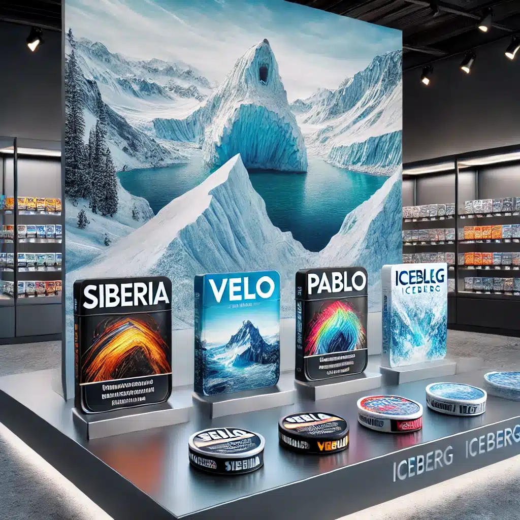 Des marques telles que Siberia, Velo, Pablo et Iceberg