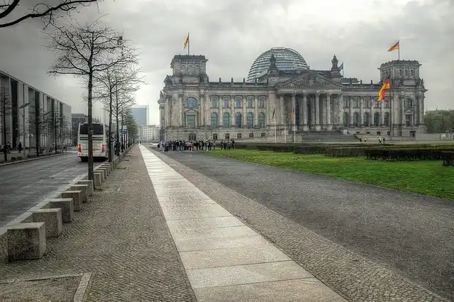 The Reichstag in Berlin