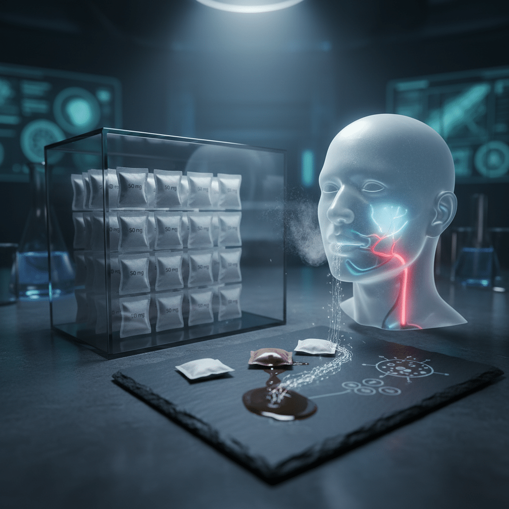 Snus o zawartości nikotyny 50 mg