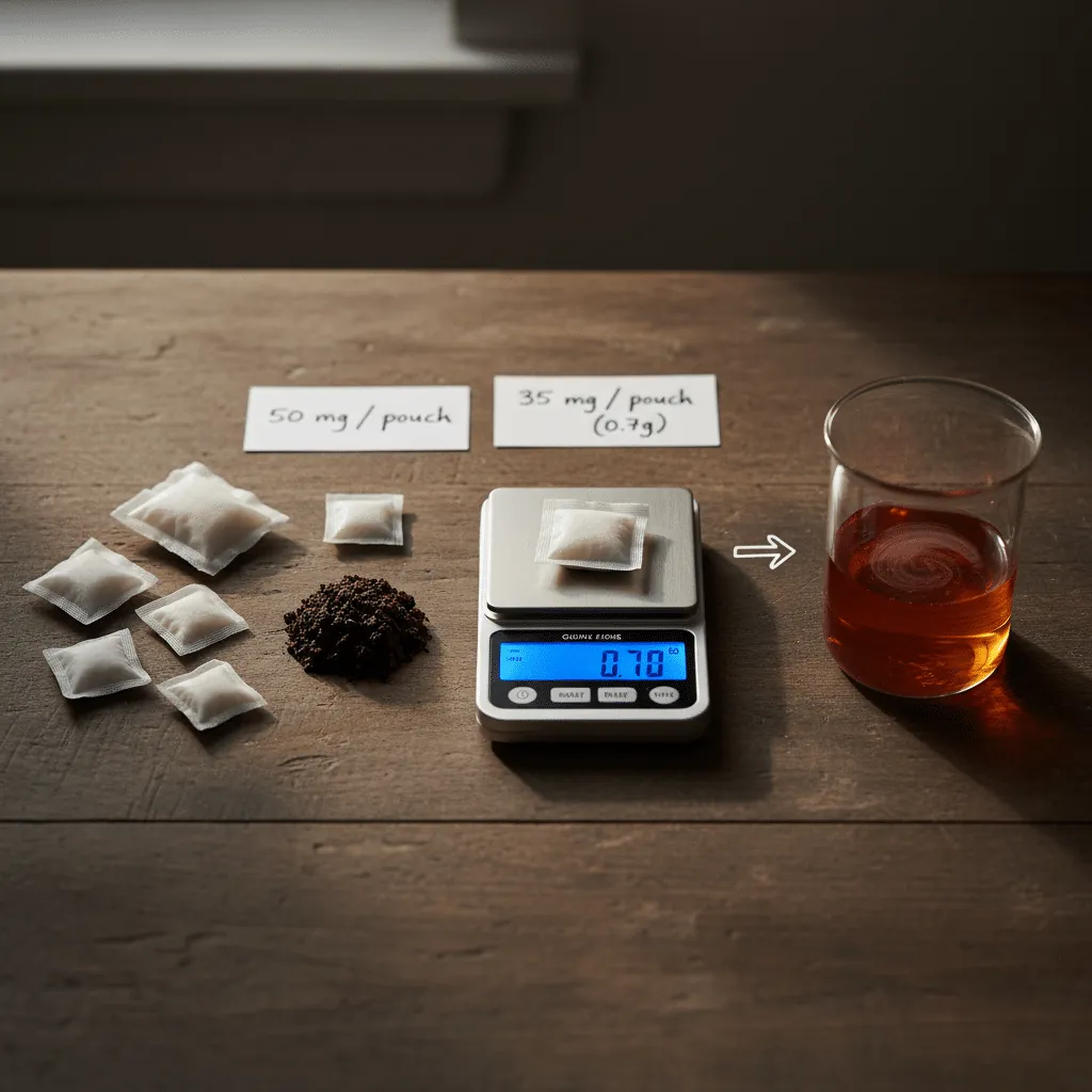 Co właściwie oznacza etykieta „50 mg“ na snusie?